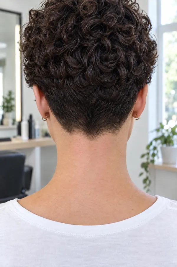 After: back of the neck
